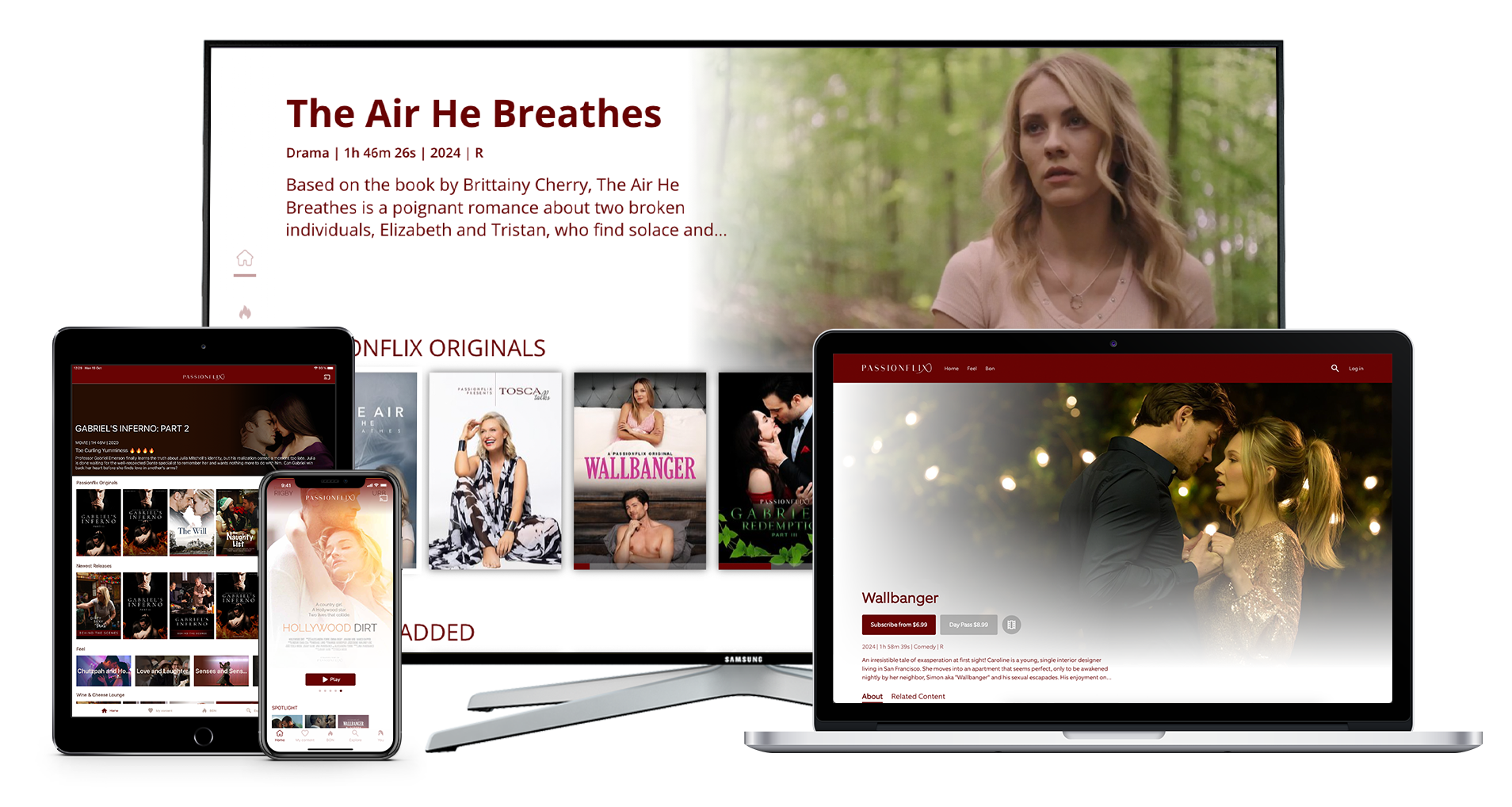 Niche streaming service Passionflix